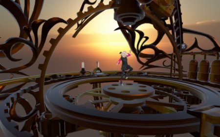 3Dステージスチームパンク風kago