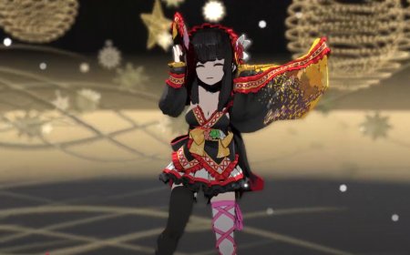 パワフルな「よさこい」スタイルで歌い踊る少女！