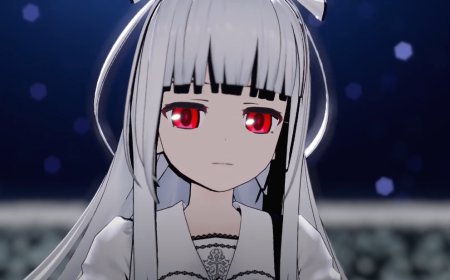 月明かりの花畑で「月光」を歌う少女！